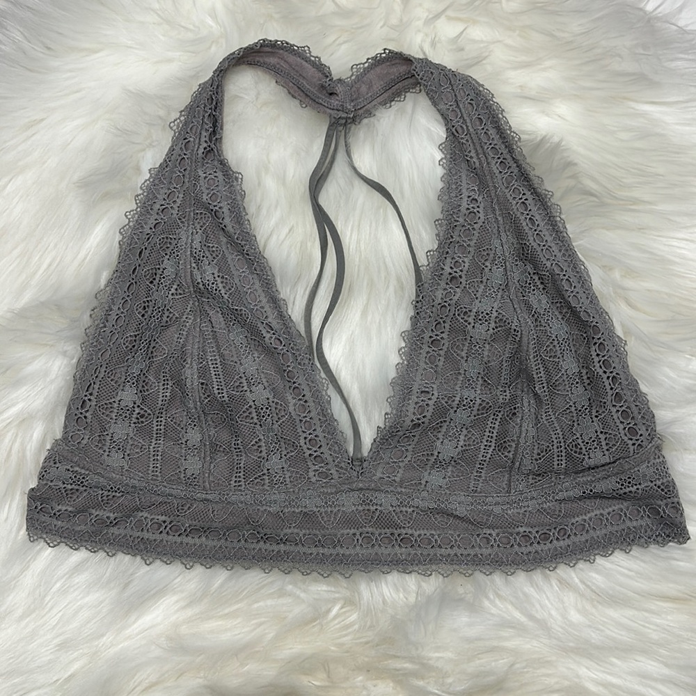 Gray Bralette Size Medium